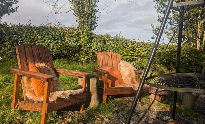Enjoy a barbecue amongst the Welsh hills with amazing scenery